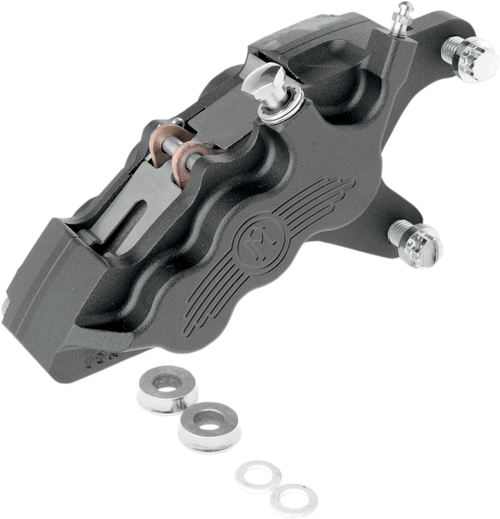 PERFORMANCE MACHINE (PM) - 0051-2916-SMB - 6 Piston Caliper - 11.5" - Right - Black Ops