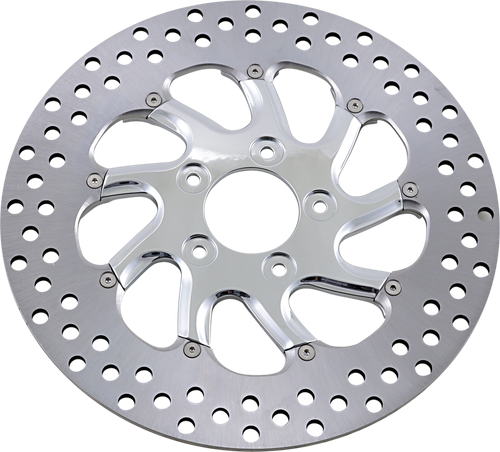 PERFORMANCE MACHINE (PM) - 0133-1800TORRS-CH - Brake Rotor - 11.8" - Torque - Chrome