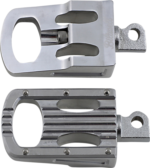 BILTWELL - 7005-303-01 - Punisher Foot Pegs - Classic - Polished