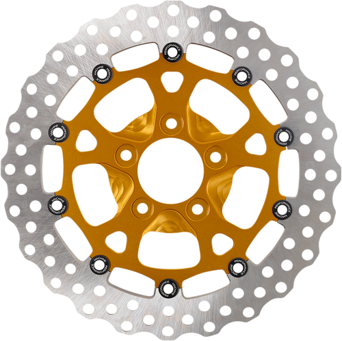 PERFORMANCE MACHINE (PM) - 0133-1806S-G - Dominator Rotor - Front - 11.8" - Gold