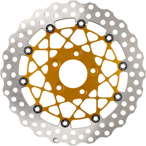 PERFORMANCE MACHINE (PM) - 0133-1809S-G - Speedstar Rotor - Front - 11.8" - Gold