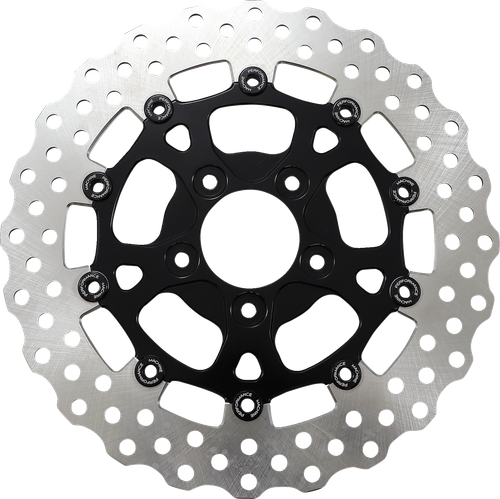 PERFORMANCE MACHINE (PM) - 0133-1535S-B - Dominator Rotor - Front - 11.5" - Black