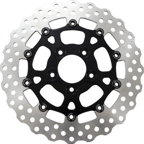 PERFORMANCE MACHINE (PM) - 0133-1535S-B - Dominator Rotor - Front - 11.5" - Black