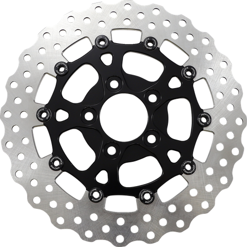 PERFORMANCE MACHINE (PM) - 0133-1536S-B - Dominator Rotor - Rear - 11.5" - Black