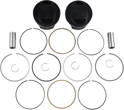 WISECO - K2793 - Piston Kit - 3.885” - 103 Cubic Inch | 96 Cubic Inch Bored to 103 Cubic Inch - Twin Cam