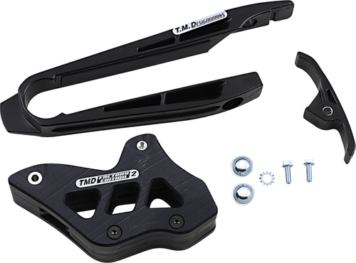 T.M. DESIGNWORKS - DCK-ORK-BK - Chain Guide/Slider - KTM/Husaberg - Black