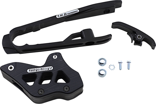 T.M. DESIGNWORKS - DCK-KT4-BK - Chain Guide/Slider - KTM/Husqvarna/Gas Gas - Black