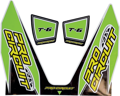 PRO CIRCUIT - DC22T6-GRN - T-6 Decal - Green