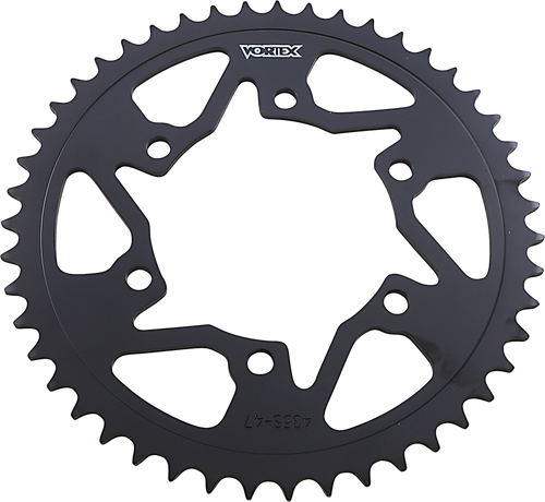 VORTEX - 435S-47 - Steel Rear Sprocket - 47 Tooth - Kawasaki/Suzuki/Yamaha