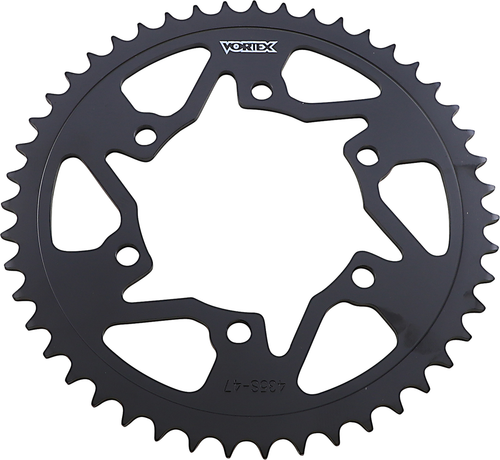 VORTEX - 435S-47 - Steel Rear Sprocket - 47 Tooth - Kawasaki/Suzuki/Yamaha