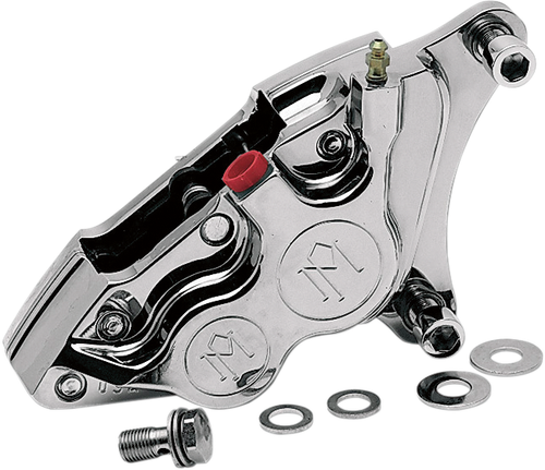 PERFORMANCE MACHINE (PM) - 0053-2915-P - Caliper - Front Left - Polished - 84-99 Harley-Davidson