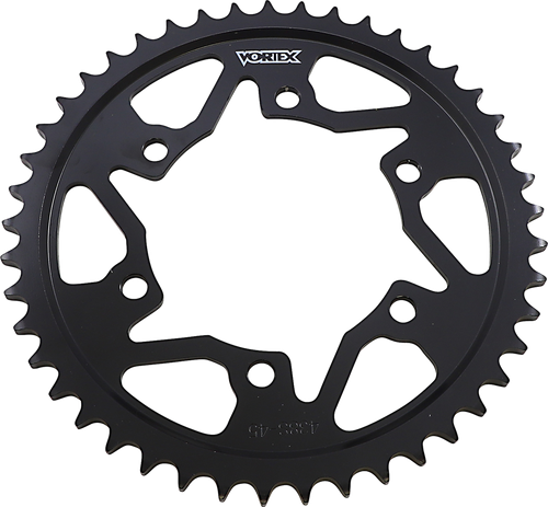 VORTEX - 438S-45 - Steel Rear Sprocket - 45 Tooth - Kawasaki/Suzuki/Yamaha