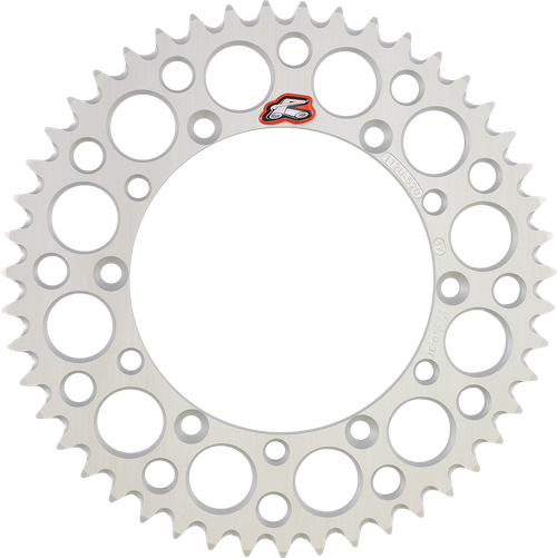 RENTHAL - 112U-520-47GESI - Rear Sprocket - Aluminum - 47 Tooth - Silver - Kawasaki