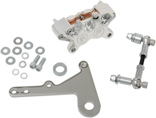 PERFORMANCE MACHINE (PM) - 1203-9017-P - Front Caliper - 10" - Polished - 73-83FLH