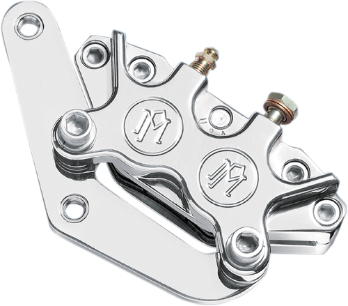 PERFORMANCE MACHINE (PM) - 1213-0017-CH - Single Disc Caliper - Front - Chrome 84-99
