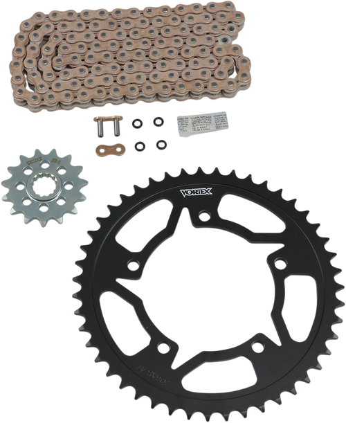 VORTEX - CKG6292 - Chain and Sprocket Kit - HFRS - Gold - Suzuki GSX-R600