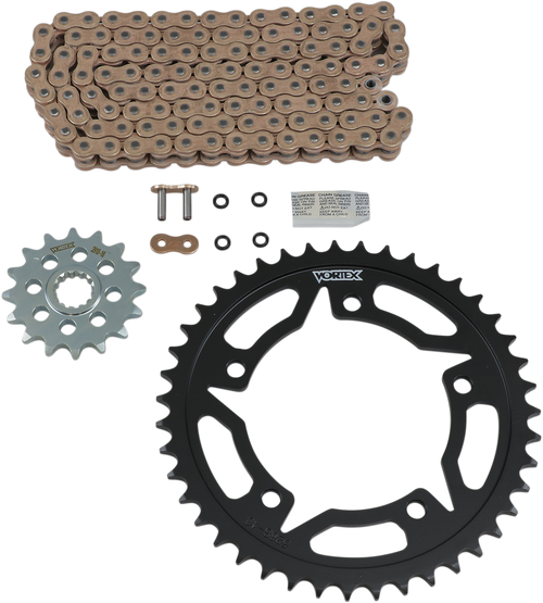 VORTEX - CKG5130 - Chain and Sprocket Kit - WSS - Gold - Suzuki GSX-R600