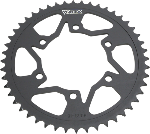 VORTEX - 435S-48 - Steel Rear Sprocket - 48 Tooth - Kawasaki/Suzuki/Yamaha