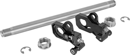 PERFORMANCE MACHINE (PM) - 0117-0028M-B - Axle Adjuster Kit - Rear - Black