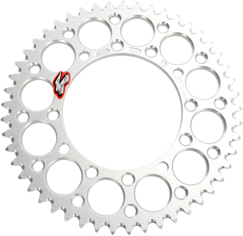 RENTHAL - 191U-420-49GESI - Rear Sprocket - Aluminum - 49 Tooth - Silver - Kawasaki