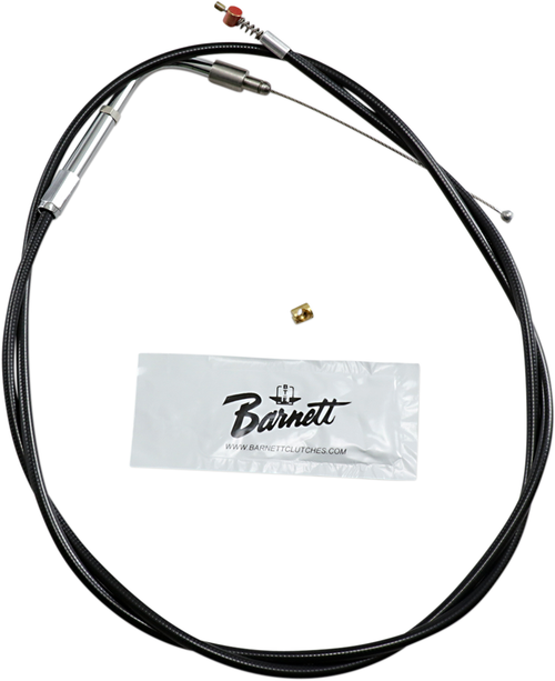 BARNETT - 101304001606 - Black Vinyl Idle Cable - +6" Size - 45" Length