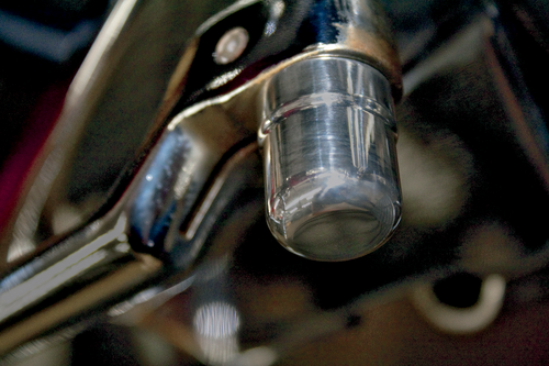 TODD'S CYCLE - 1602-0406 - Shifter Spline Cover - Chrome
