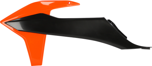 ACERBIS - 2726515229 - Radiator Shrouds - OEM Orange 2016/Black