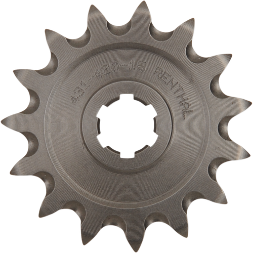 RENTHAL - 431--420-15GP - Front Sprocket - 15 Tooth - Kawasaki/Suzuki