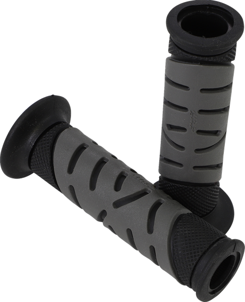 PRO GRIP - PA0719OENEGR - 719 Dual Density Sportbike Grips - Open Ends - Black/Gray