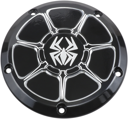REKLUSE - RMS-0515003 - Derby Cover - Gloss Black - Big Twin