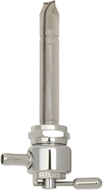 PINGEL - 1311-CR - Round Fuel Valve - Chrome - 22 mm