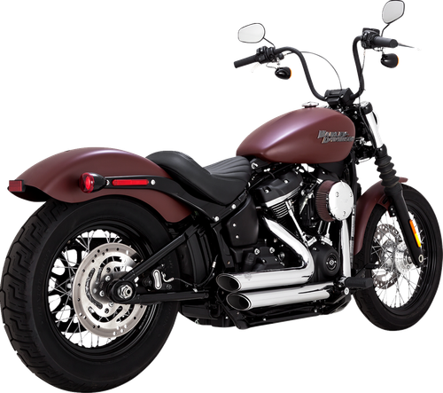 VANCE & HINES - 17333 - Shortshots Staggered Exhaust System - Chrome
