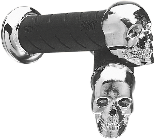 PRO GRIP - PA0862HDSKCR - Grips - Skull Cruiser - 1"