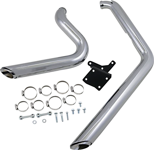 VANCE & HINES - 17213 - Shortshots Staggered Exhaust System - Chrome