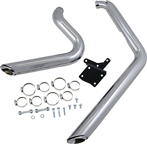 VANCE & HINES - 17213 - Shortshots Staggered Exhaust System - Chrome