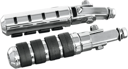 RIVCO PRODUCTS - PEGS - Anti-Vibration Highway Pegs - Chrome