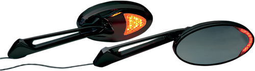 RIVCO PRODUCTS - MIRLEDBK - Mirrors - Custom/LED - Side View - Black - Each