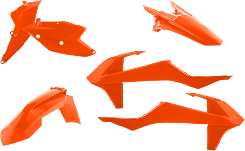 ACERBIS - 2421075226 - Standard Body Kit - '16 OEM Orange - KTM- SX/XC '16-'18