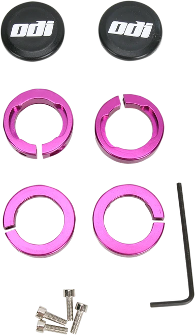 ODI - D70LJPR - Lock Jaw Clamps - Purple