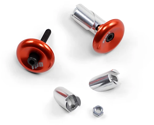ODI - F71APO - Aluminum Handlebar End Plug - Orange