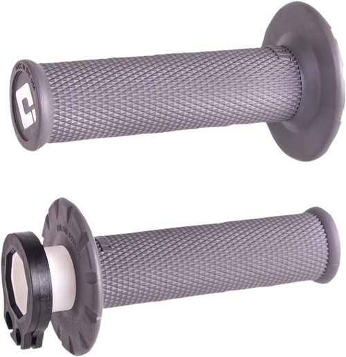 ODI - H36NWH - V2 Lock-On No-Waffle Grips - Graphite