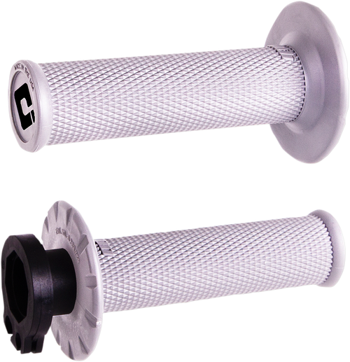 ODI - H36NWSW - V2 Lock-On No-Waffle Grips - White