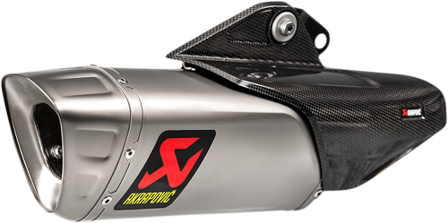 AKRAPOVIC - S-Y10SO18-HAPLT - Titanium Muffler - YZF-R1