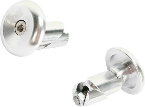 ODI - L71APS - Aluminum Handlebar End Plug - Watercraft - Silver