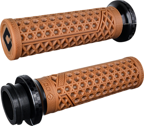 ODI - V31VHCWGR-BC - Vans Harley Davidson Grips - Cable - Gum/Black