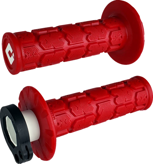 ODI - H36RGDR - V2 Rogue Lock-On Grips - Dark Red