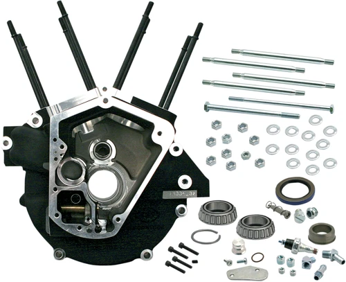 S&S CYCLE - 31-0055 - Engine Case - Super Stock - 3.500” - Evolution Big Twin