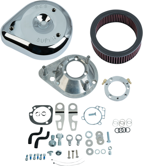 S&S CYCLE - 170-0306E - Teardrop Air Cleaner - Chrome