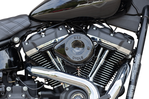 S&S CYCLE - 170-0436C - Mini Teardrop Stealth Air Cleaner Kit - Gloss Black
