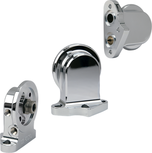 S&S CYCLE - 106-3884 - Oil Filter Mounting Bracket Kit - Chrome